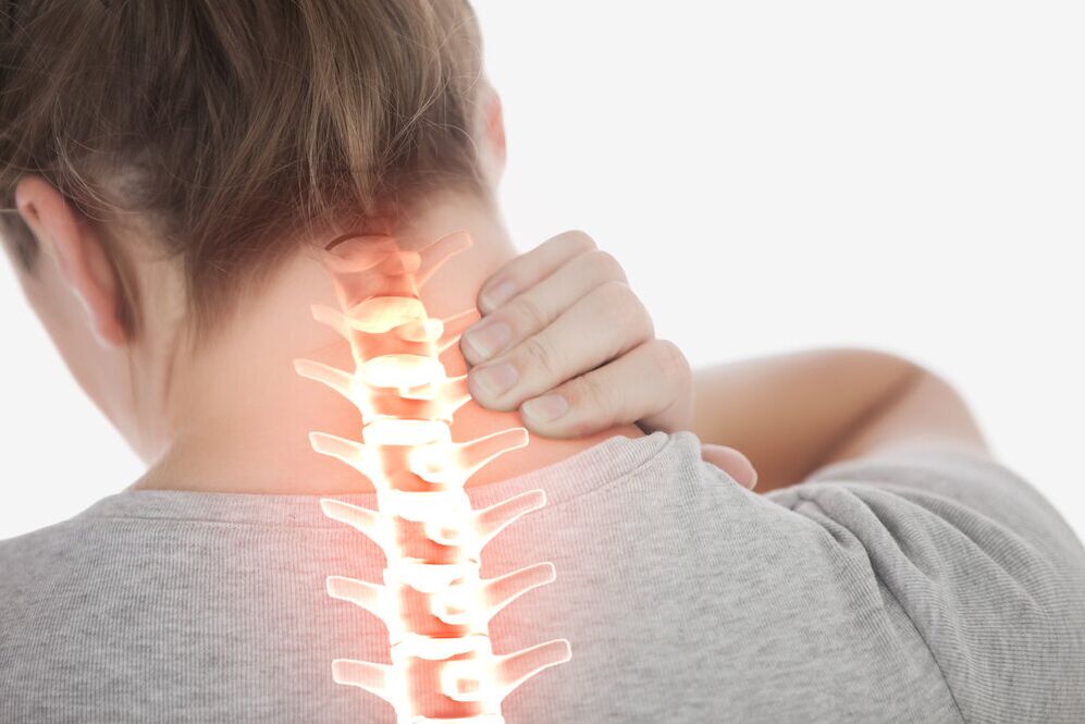 dolore al collo con osteocondrosi