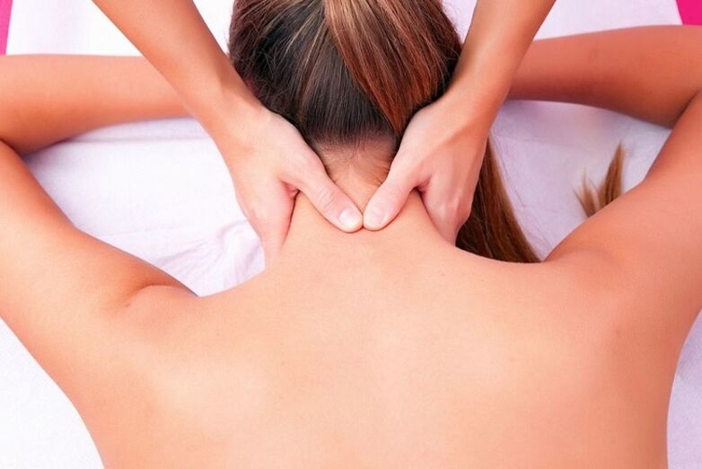 massaggio cervicale per osteocondrosi